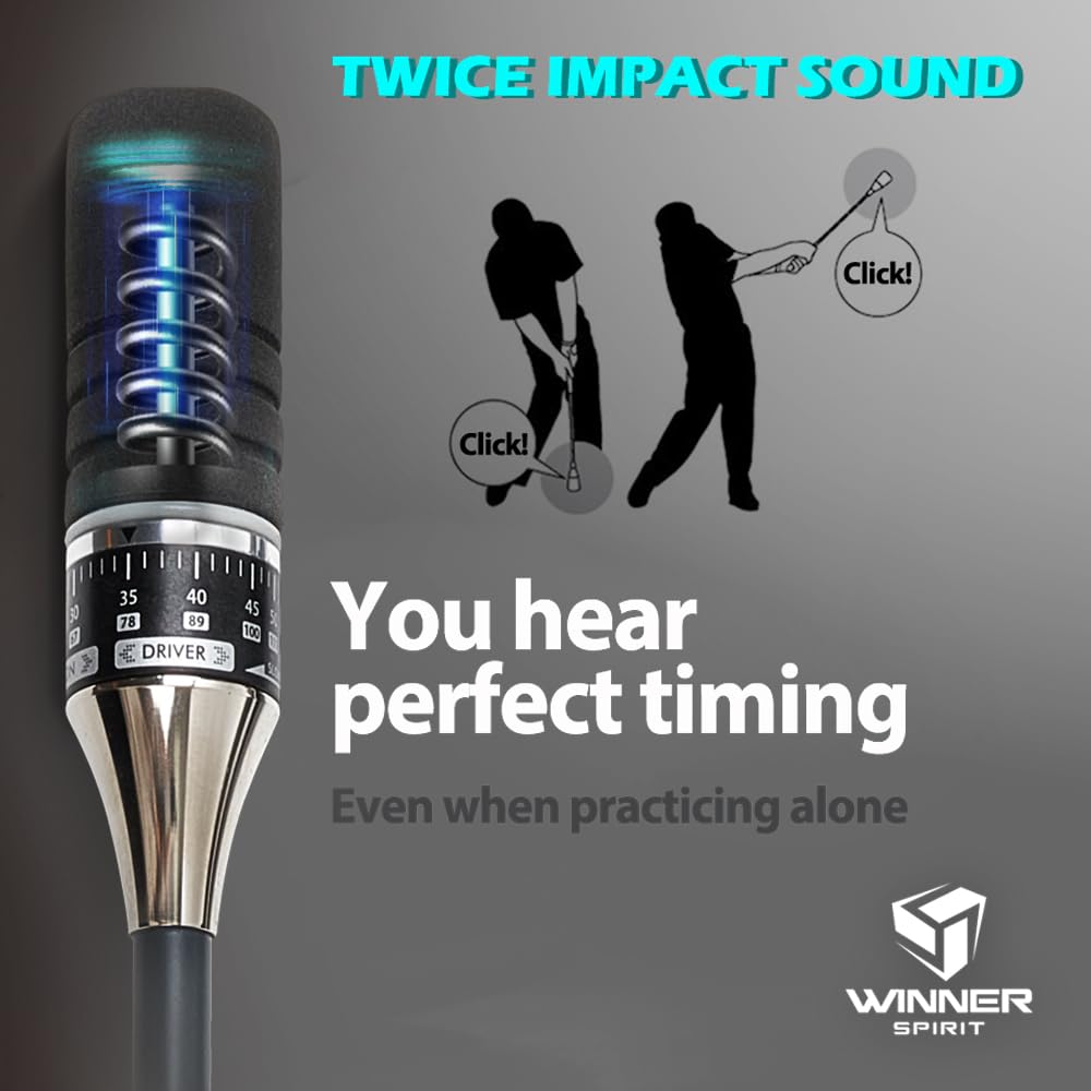 Amazon.com : WINNER SPIRIT Miracle 201v3 Golf Swing Trainer + Grip